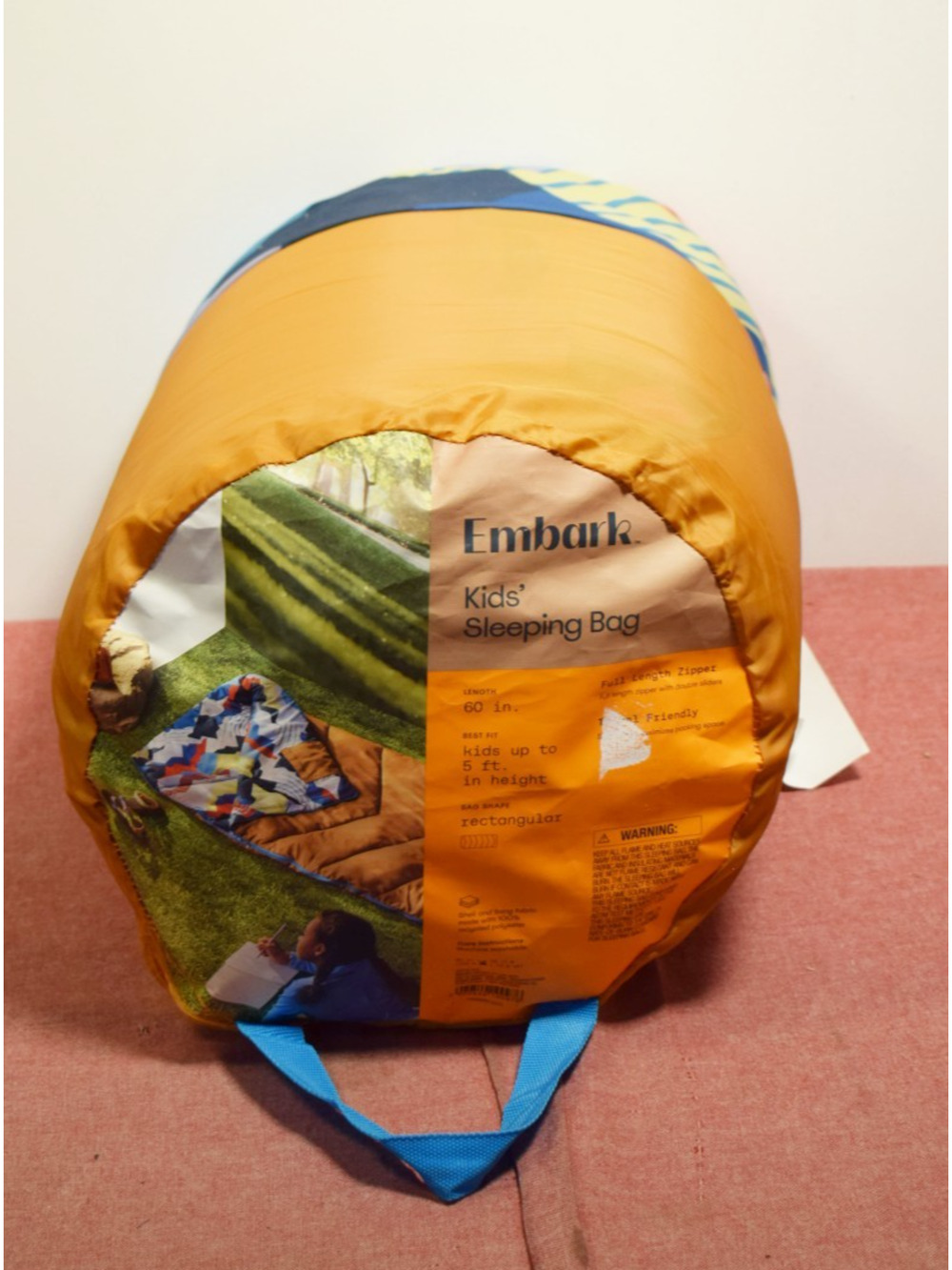 Embark Kids' Sleeping Bag 50 Degree 60x29"